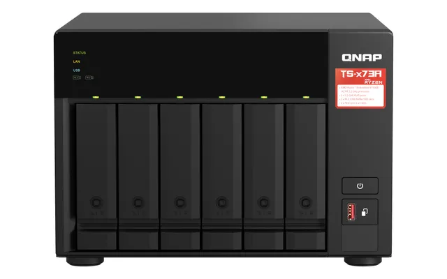 TS-673A - NAS-server - 6 fack - SATA 6Gb/s -