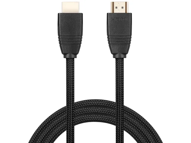 - Hög hastighet - HDMI-kabel med Ethernet