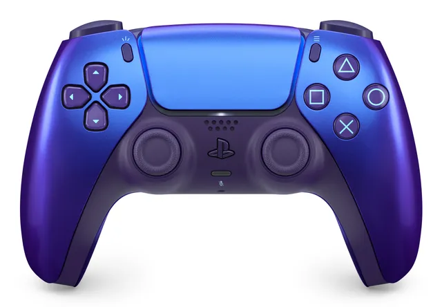 DualSense - Spelkontroll - trådlös - Bluetooth - chroma indigo - för Sony PlayStation 5
