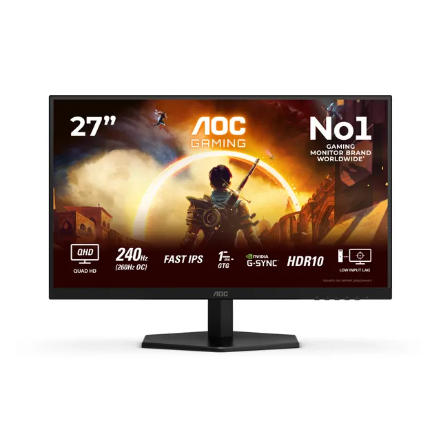 Q27G42ZE / 27" / IPS / 2560x1440 / 240hz / 0.3ms / HDR10 / 2xHDMI,DP