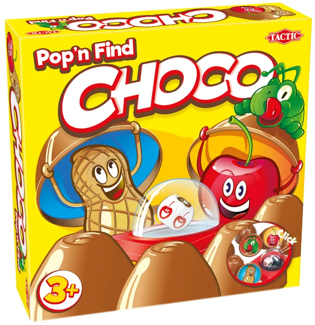 Pop''n Find Choco, Brädspel, Turspel, 3 År