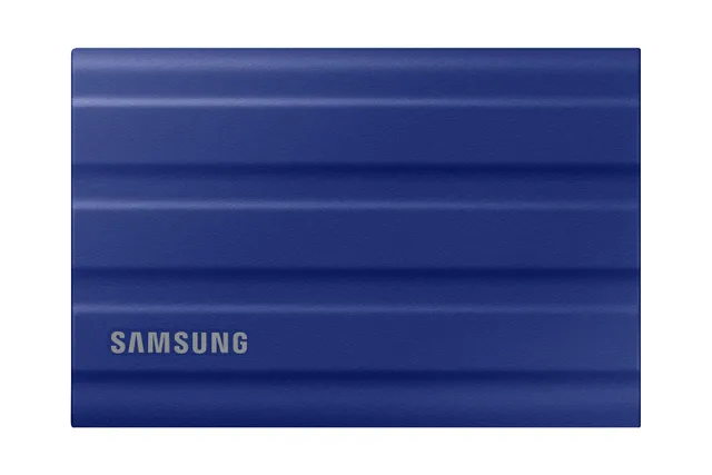 Portable SSD T7 Shield - 1TB - Blå - Extern SSD - USB 3.2 Gen 2