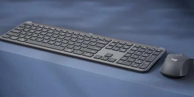 Signature Slim Combo MK950 for Business - Tastatur & Mus set - Engelska (UK) - Grå