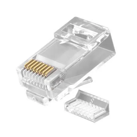 - Nätverkskontakt - RJ-45 (hane) - UTP - C