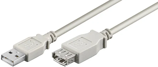 - USB-förlängningskabel - USB (hane)