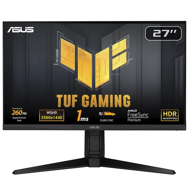 27" ASUS TUF Gaming VG27AQML1A - 2560x1440 (QHD) - 260Hz - IPS