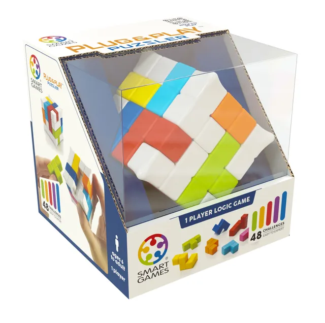 Smart Games Plug & Play-pussel (presentförpackning)