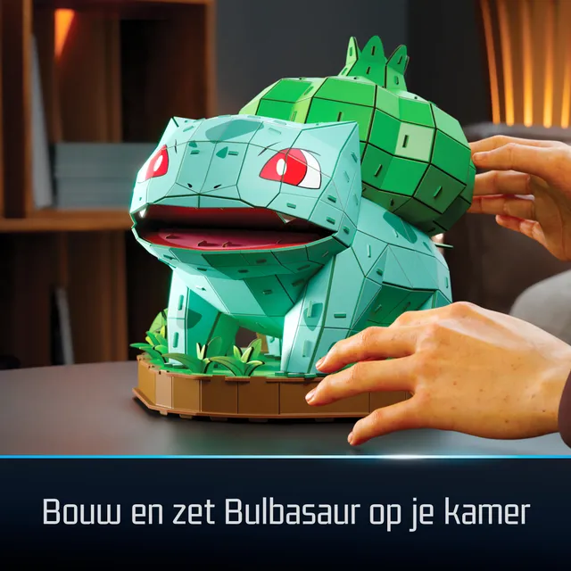 4D Builds Pokémon Bulbasaur 3D Puzzle (195 bitar)
