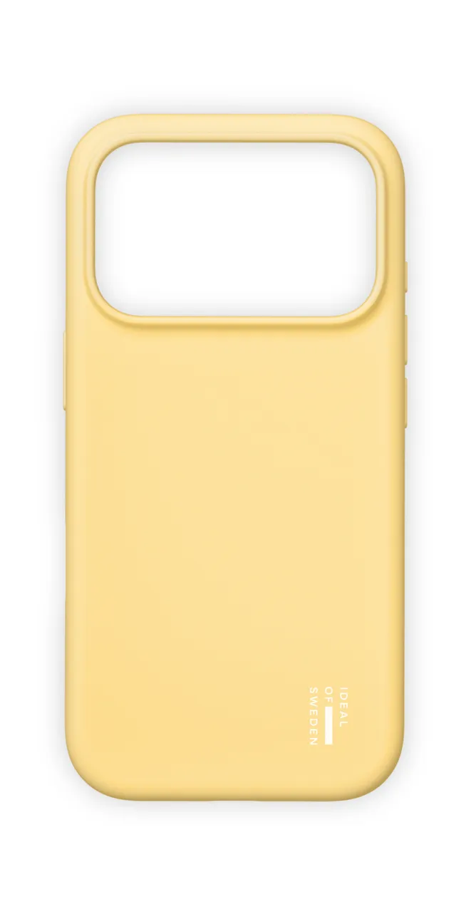 Silicone MagSafe Case för iPhone 17 Pro Soft Lemon