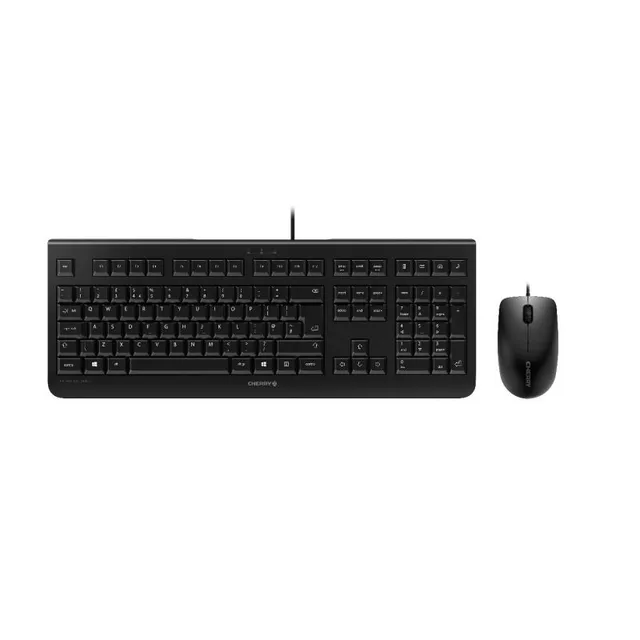 DC 2000 - Tastatur & Mus set - Tjeckiska - Svart