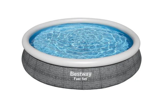 Bestway® Fast Set™ Round Inflatable Pool Set 3.66 m x 76 cm 5.377 L