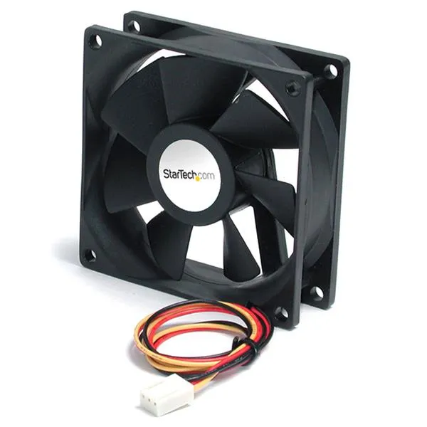 60x20mm Byte kullager Computer Case Fan w / TX3-kontakt - Chassi fläkt - 60mm - Svart