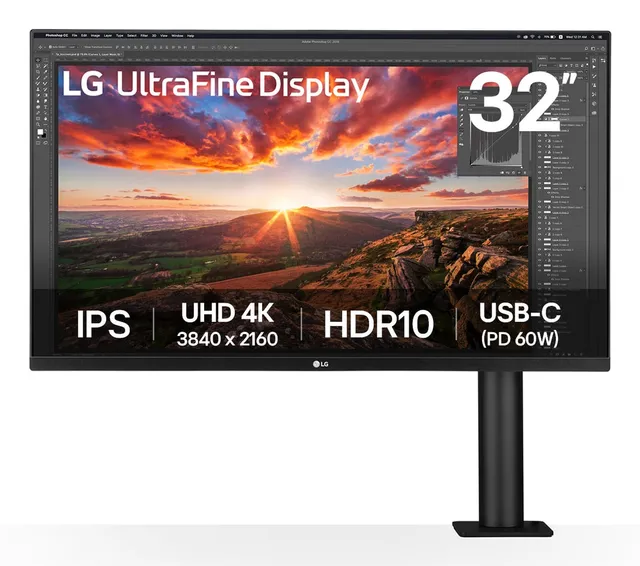 32" UltraFine 32UN880K IPS 4K Ergo USB-C