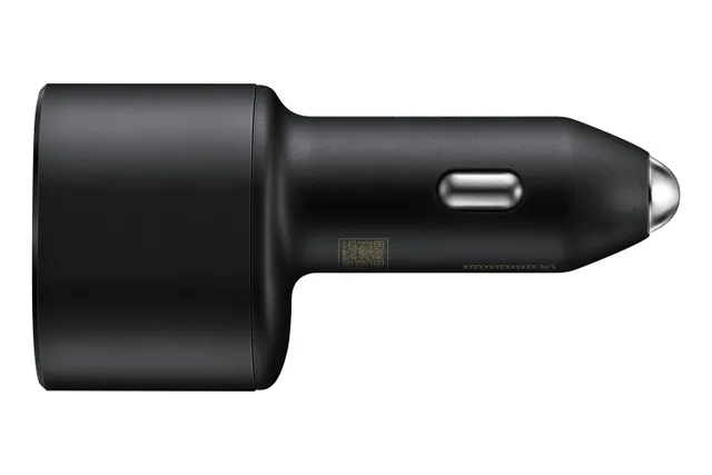 Dual Car Charger EP-L5300 - Strömadapter för bil - 45 Watt - 3 A - PD, QC, AFC, SFC - 2 utdatakontakter (USB, USB-C) - svart