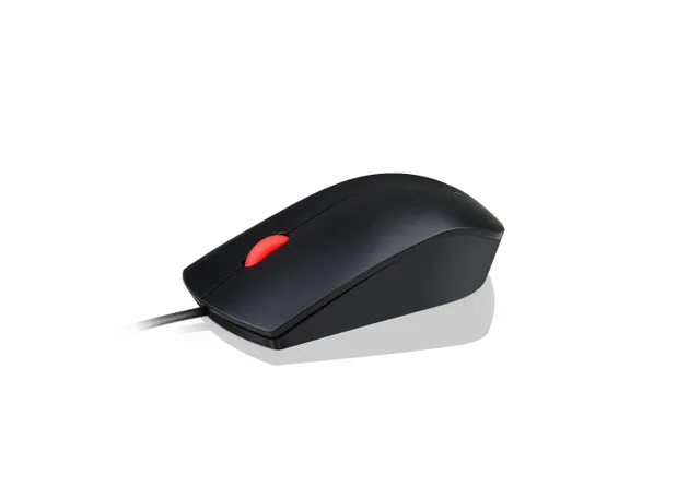 Essential USB Mouse - Mouse - Optic - 3 knappar - Svart