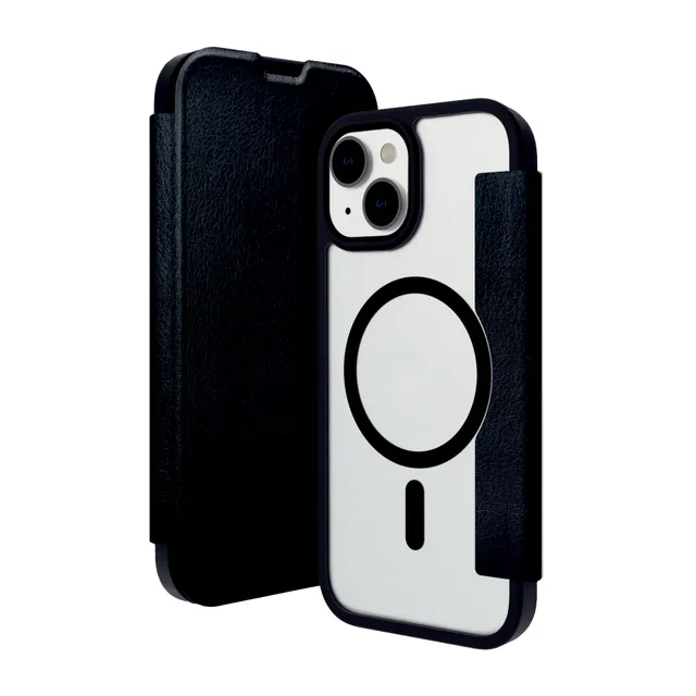 Dbramante1928 Helsinki MagSafe iPhone 15 plånboksfodral (svart)