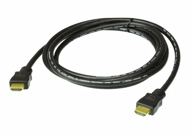 - HDMI-kabel med Ethernet - HDMI hane till HD