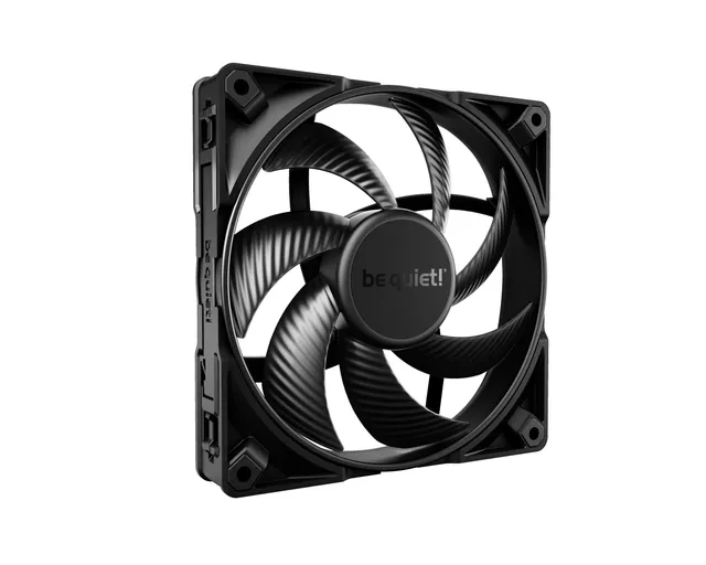 Silent Wings 4 PRO 140mm PWM Svart