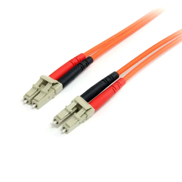 StarTech.com 1m Fiber Optic Cable - Multimode Duplex 62.5/125 - LSZH - LC/LC - OM1 - LC to LC Fiber Patch Cable (FIBLCLC1) - Nätverkskabel - LC multil