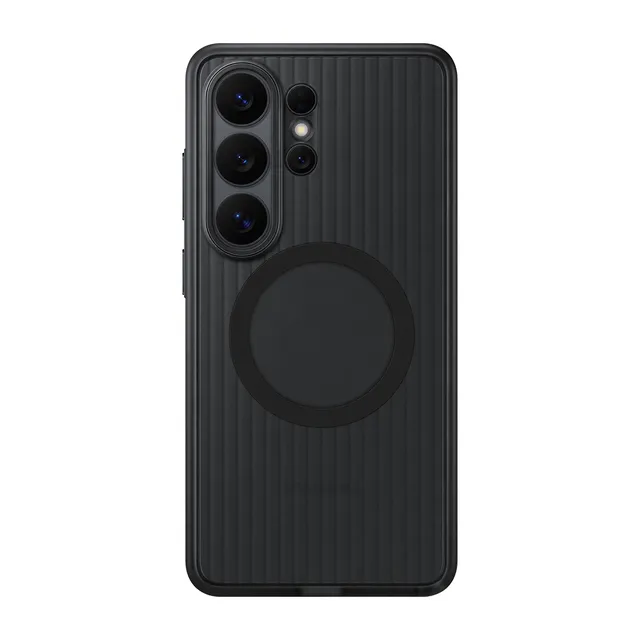 Galaxy S26 Ultra Rugged Case Black Transparent