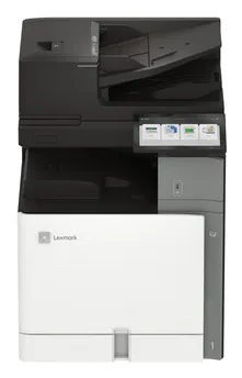 CX833se - Multifunktionsskrivare - färg - laser - A4/Legal (media) - upp till 55 sidor/minut (kopiering) - upp till 55 sidor/minut (utskrift)