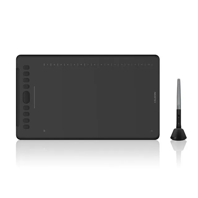 H1161 tegneplade 5080 lpi 279,4 x 174,6 mm USB Sort