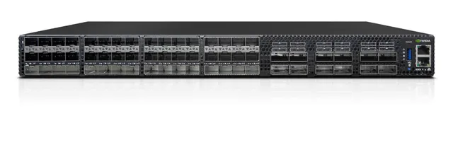 HPE SN3420M - M-Series - switch - L3 - Administrerad - 48 x 25 Gigabit SFP28 + 12 x 100 Gigabit QSFP28 - bakre till främre luftflödet - rackmonterbar