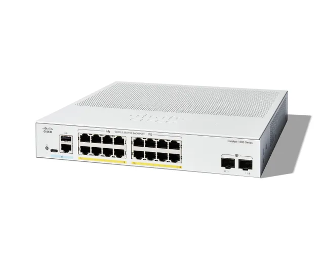 Catalyst 1300-16P-2G - Switch - L3 - Adminis