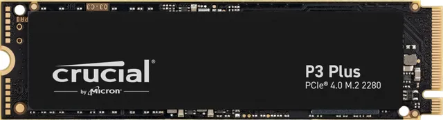 2 TB Crucial P3 Plus SSD, M.2 2280 NVMe PCIe 4.0