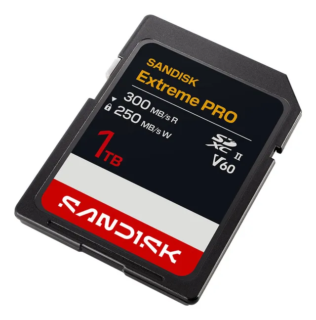 Extreme PRO - Flash-minneskort - 1 TB - Video Class V60 / UHS-II - SDXC UHS-II
