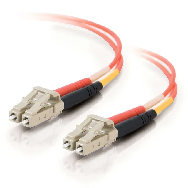LC-LC 50/125 OM2 Duplex Multimode PVC Fiber Optic Cable (LSZH) - Nätverkskabel - LC multiläge (hane) till LC multiläge (hane) - 30 m - 30 m - fibe