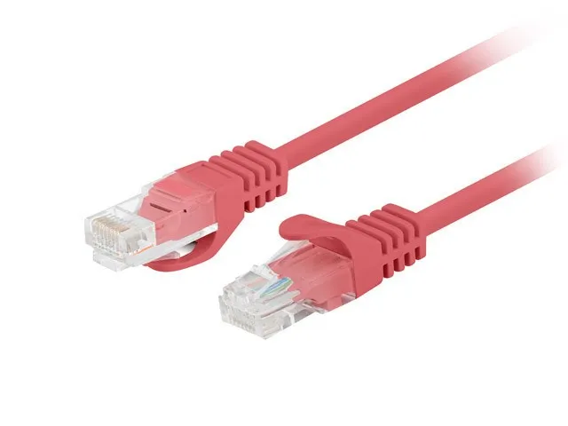 patch cable - 2 m - red RAL 3017 - Röd - 2m