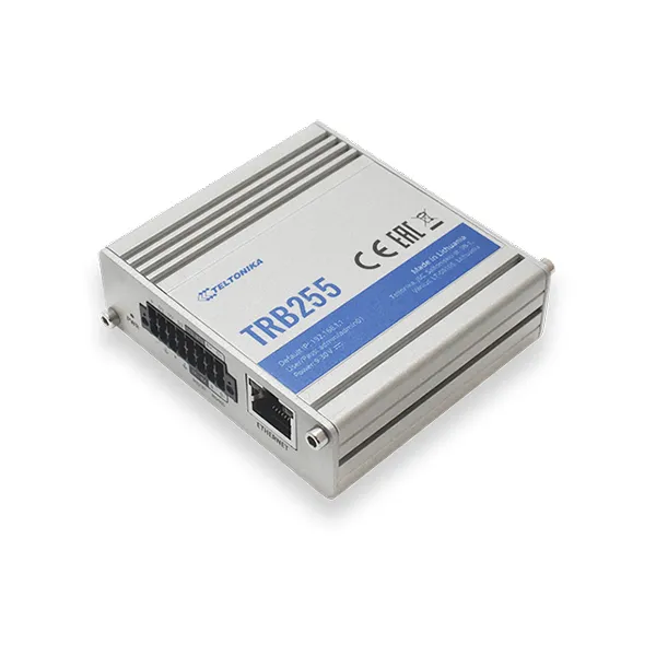 TRB255 - Gateway - 100Mb LAN, RS-232, RS-485 - LTE - 4G - Likström