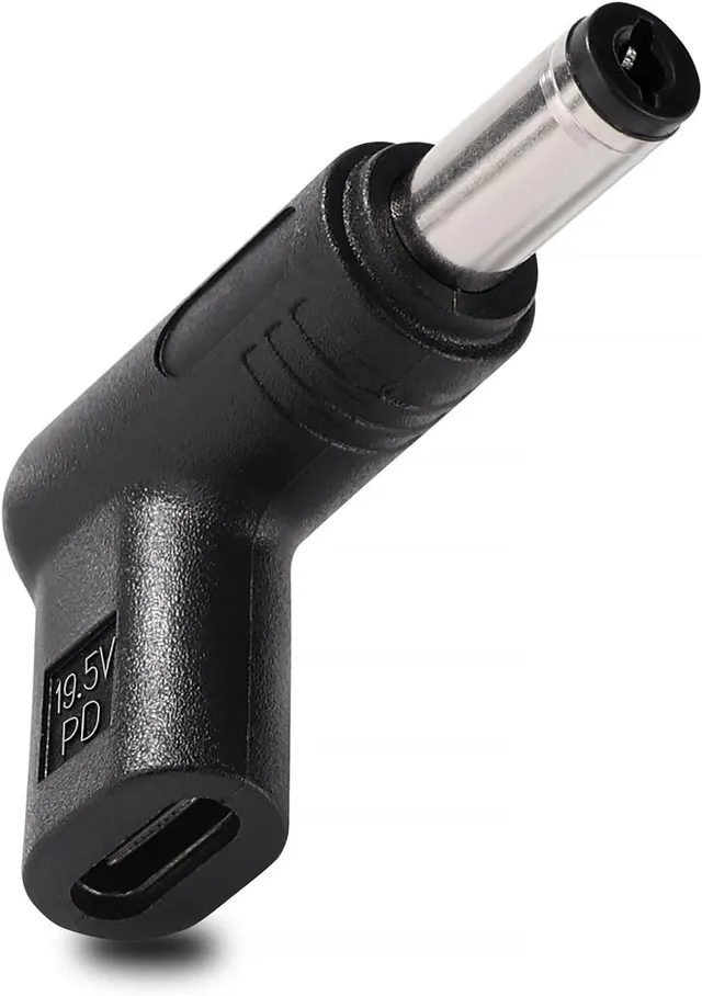 USB-C till DC 5.5x2.1mm adapter 12-19,5V
