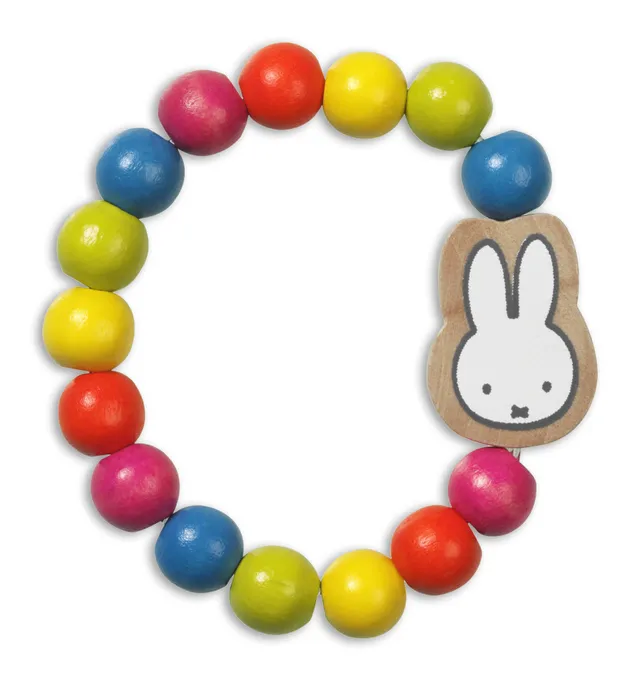 Wooden Bead Bracelet Miffy