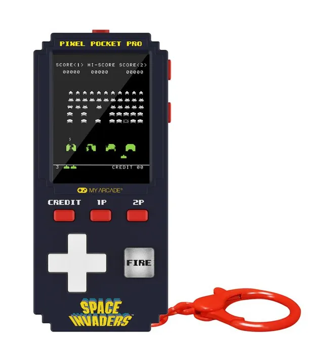 - Space Invaders Portable Gaming System (Pixel Pocket Pro)