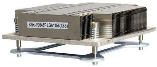 SNK-P0046P passiv CPU-kylare för Intel LGA115x, för 1U 19" rack