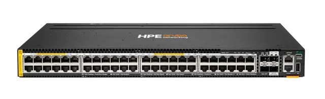 HPE Aruba Networking CX 6300L 48p Smart Rate 1G/2.5G/5G Class8/6 PoE 2p 50G and 2p 10G LRM L2 Switch - Switch - L3 - 48 x 1/2.5/5GBase-T (PoE++) + 2 x