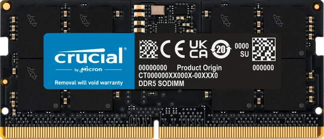 DDR5 16GB 4800MHz CL40 Non-ECC SO-DIMM 262-PIN