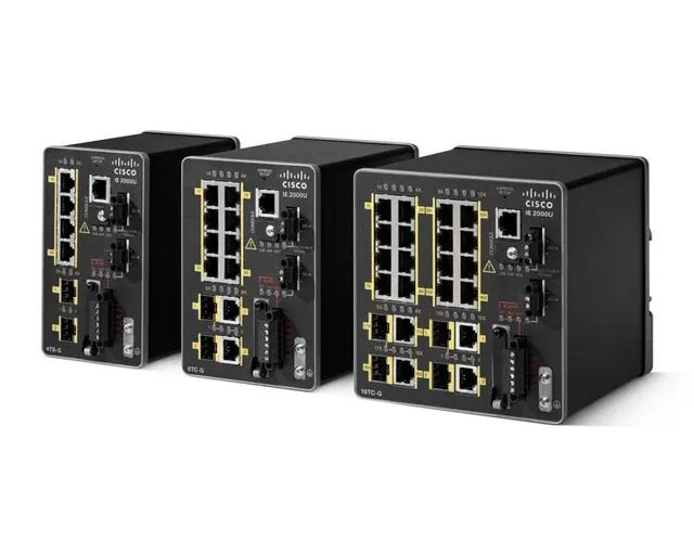 Industrial Ethernet 2000U Series - Switch - Administrerad - 16 x 10/100 + 2 x kombinations-Gigabit SFP - DIN-skenmonterbar - PoE+ - återanvänd