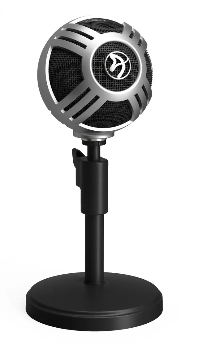 Sfera Pro, optimerad för streaming/gaming, 44.1 kHz/16 bit, USB - Silver