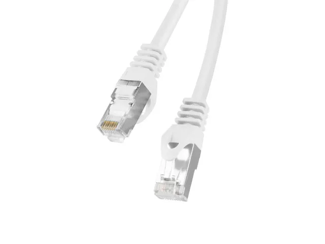 1 Meter Cat6 FTP Nätverkskabel Vit