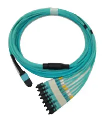 - Övergångskabel - MPO-12 till LC Duplex - 10 m - fiberoptisk