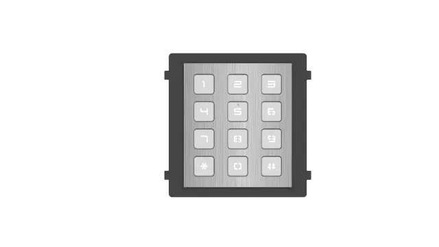 Hikvision KD8 Series Pro DS-KD-KP/S - Tangentbord - kabelansluten - 10/100 Ethernet