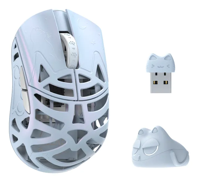 Beast Miao - Icy Blue (Omron Optical) Wireless 8K Magnesium
