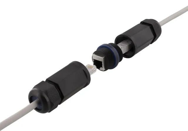 - Kopplingsdon för nätverk - RJ-45 (hona)