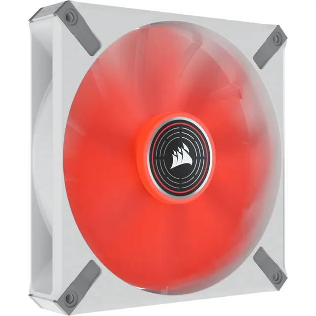 ML140 LED ELITE PWM -tuuletin, Magneettilevitaatiolaakeri, 140 mm, punainen