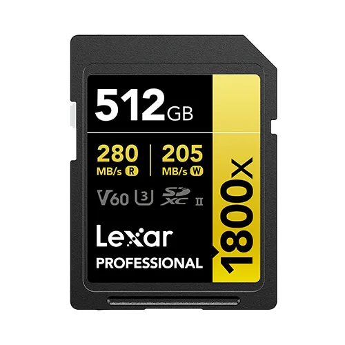 Professional Gold 1800x SD - 280MB/s - 512GB