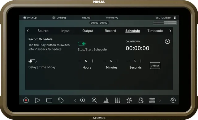 Ninja - Kombinerad LCD/DVR - färg - i kameran - 5.2 - High Definition