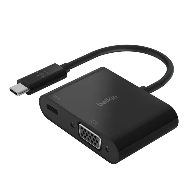 USB-C to VGA + Charge Adapter - Videokort -